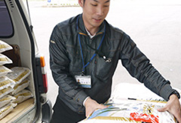 お米屋さん営業部の1DAY お仕事体験 福井精米株式会社