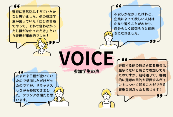 学生・人事のぶっちゃけトークイベント ギャザリング1