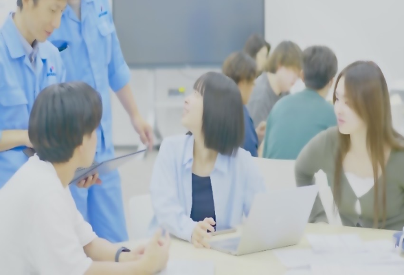 佐橋工業株式会社　オープンカンパニー：工場見学／先輩社員インタビュー・座談会3